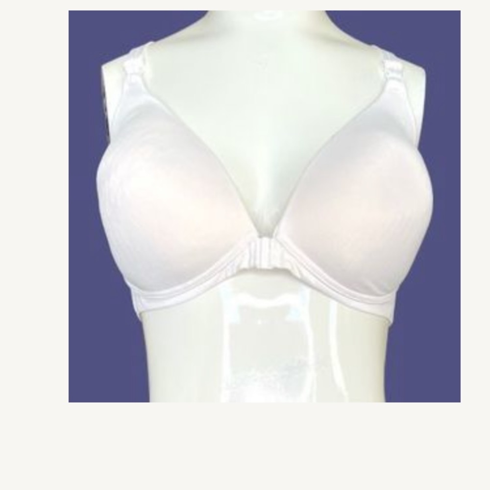 Warner’s 38D bra white racerback wire free bra